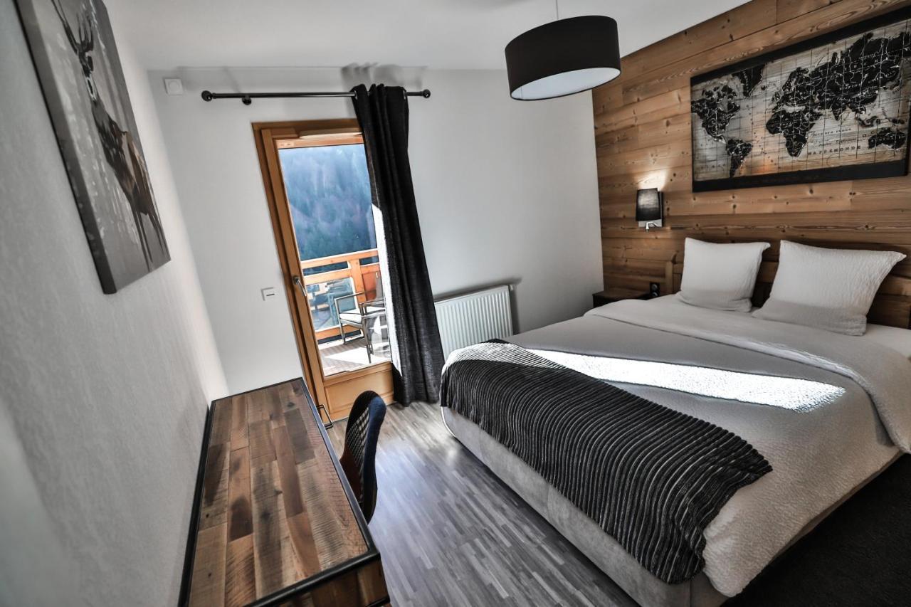 Appt Primeveres - Centre Village, Vue Montagne - Aravistour Saint-Jean-de-Sixt Eksteriør billede